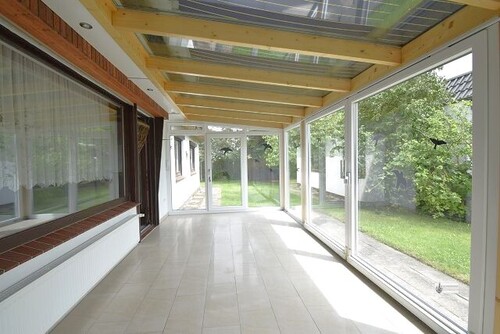 Wintergarten mit Heizung und Beschattung - 