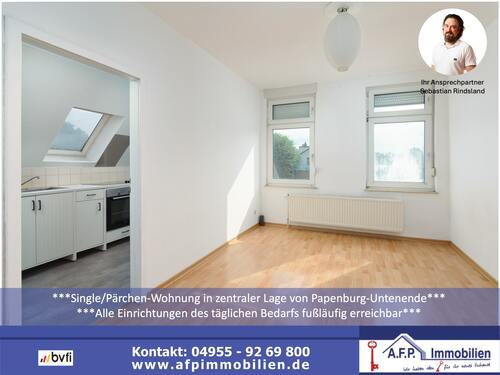 Titelbild AFP-00514 - ***SinglePärchen-Wohnung in zentraler Lage von Papenburg***