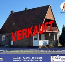 ***V E R K A U F T*** ***Barßel - charmantes Einfamilienhaus mit 4.100qm großem Grundstück***