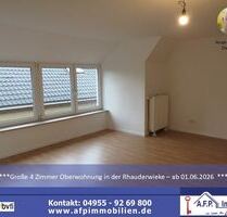 ***Wohnung mit viel Platz in Rhauderfehn***