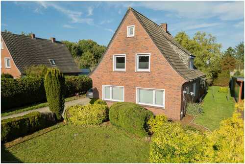 Vogelperspektive - 4 Zimmer Einfamilienhaus in Westoverledingen