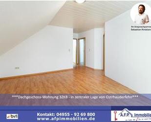 ***Dachgeschoss-Wohnung 3ZKB - in zentraler Lage von Ostrhauderfehn***