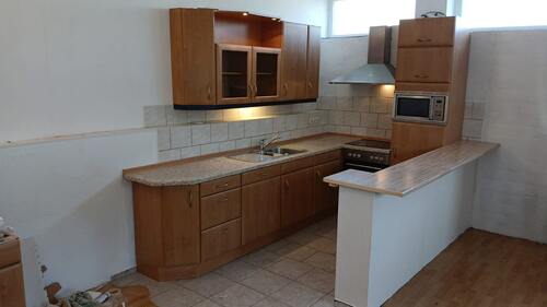 Küche - Erdgeschoßwohnung mit 77,00 m&sup2; in Saterland zur Miete