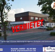 ***Geräumige 3-Zimmer-Wohnung mit eigener Auffahrt und Stellplatz sowie Garten - ideal für die kleine Familie*** - Saterland Strücklingen