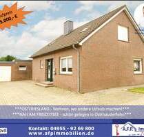 ***Einfamilienhaus - nah an Freizeitsee - auf ca. 860 m² Grundstück*** - Ostrhauderfehn