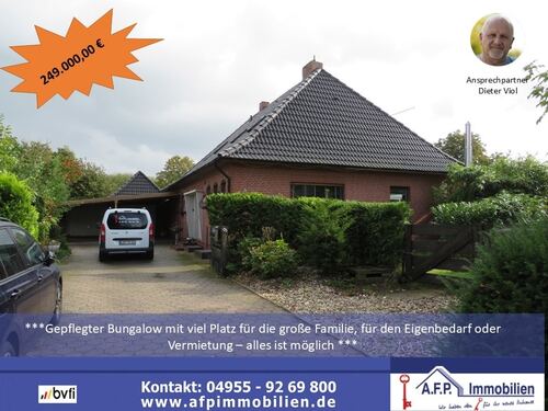Startbild - ***Vielseitiges Wohnhaus mit großem Potenzial in Weener – Ideal als Monteurhaus, Ein- oder Zweifamilienhaus***