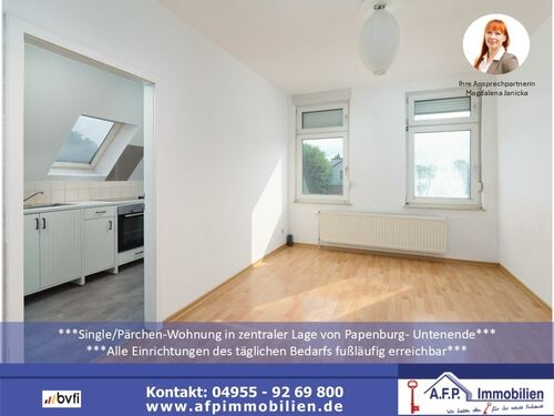 Titelbild - ***SinglePärchen-Wohnung in zentraler Lage von Papenburg***