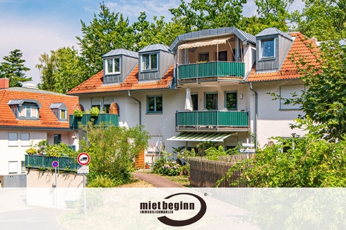 Hausansicht - NEU SANIERT – KOMPLETT NEUES BAD MIT WANNE & FENSTER – NEUER BODENBELAG – GROSSE SONNENTERRASSE