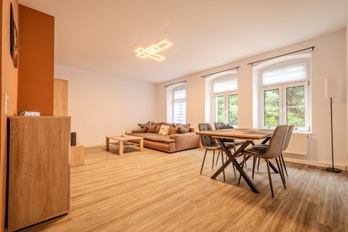 Wohnzimmer - 2 Zimmer Etagenwohnung zur Miete in Görlitz