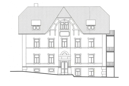 Ansicht Hauseingang - 4 Zimmer Erdgeschoßwohnung zur Miete in Stolpen