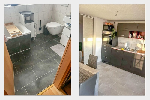 Bad Küche - Maisonettenwohnung mit 64,10 m&sup2; in Chemnitz zur Miete