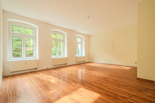 Wohnzimmer - 3 Zimmer Etagenwohnung zur Miete in Görlitz