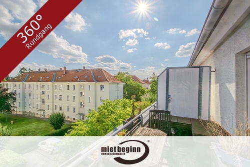 Balkon - BEZUGSFREI – GEMÜTLICHE MAISONETTE – DACHTERRASSE – DUSCHBAD MIT FENSTER – TG-PARKER