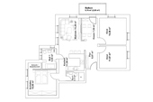 Grundriss - 4 Zimmer Erdgeschoßwohnung zur Miete in Stolpen