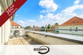 Süd-Terrasse mit Weitblick - BEZUGSFREI – GEMÜTLICHE MAISONETTE – DACHTERRASSE – DUSCHBAD MIT FENSTER – TG-PARKER