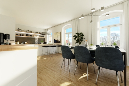 Kochen-Essen-Beispiel - Etagenwohnung mit 139,74 m&sup2; in Stolpen zur Miete