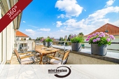 Balkon Terrasse - GANZ OBEN – GEMÜTLICHE MAISONETTE – BEZUGSFREI – DUSCHBAD MIT FENSTER – TG-PARKER