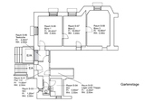 Grundriss Gartenentage - 