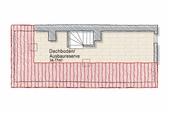 Grundriss Dachboden - 
