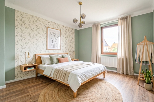 Beispiel Schlafen - 3 Zimmer Doppelhaushälfte in Dresden