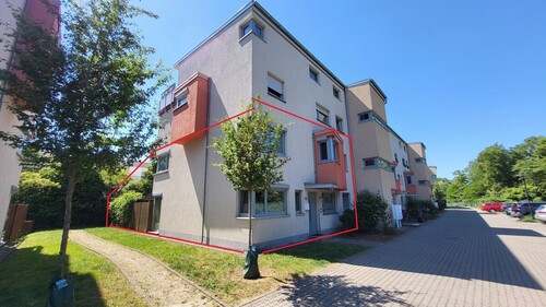 Haus Ansicht - 4.5 Zimmer Maisonettenwohnung zum Kaufen in Hanau