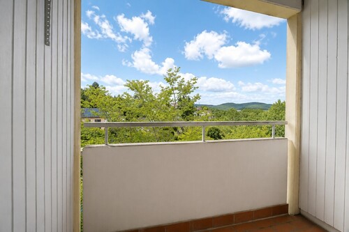 Ausblick vom Balkon - 