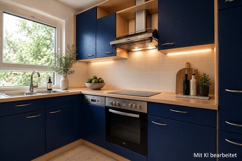 Küche 2 möbliert! - Etagenwohnung mit 56,00 m&sup2; in Oberursel zum Kaufen