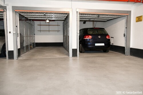 Abschließbare Garage - 