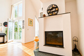 Kamin Blickrichtung Balkon - 