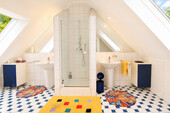 Bad mit Dusche - 