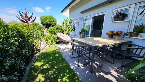 Terrasse - Haus im Haus ETW + ELW im 'Franzosenviertel'