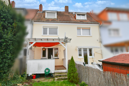 Aussicht vom Garten aus - 