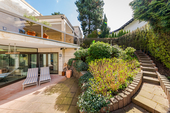 Garten - LUXURIÖSES ANWESEN MIT INDOOR-POOL IN TOPLAGE VOM KÖNIGSTEINER JOHANNISWALD