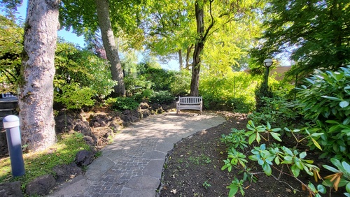 Sitzplatz im Garten - 