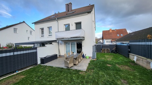 Gartenansicht - 5.5 Zimmer Doppelhaushälfte zum Kaufen in Hammersbach / Langen-Bergheim