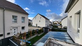 Ausblick Balkon - 5.5 Zimmer Doppelhaushälfte in Hammersbach / Langen-Bergheim