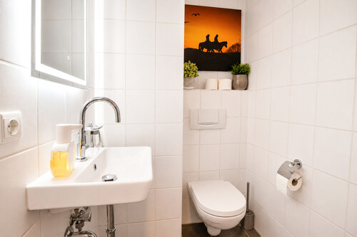 Gäste WC EG - 4 Zimmer Maisonettenwohnung in Eppstein / Bremthal