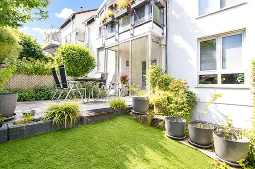 Terrasse und Garten - 