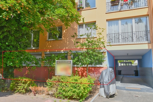 Ansicht Haus - 4 Zimmer Büro zur Miete in Frankfurt