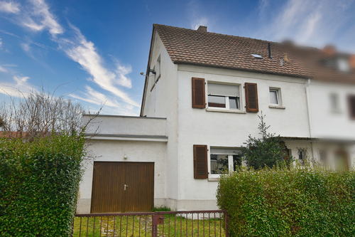 Ansicht v 1 - Tolles Grundstück mit REH, vollständige Sanierung notwendig, teilvermietet