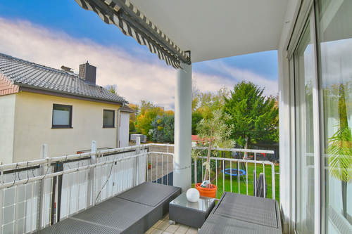 Balkon SW - 3 Zimmer Etagenwohnung in Kriftel