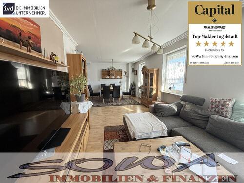 Foto - Stadtwohnung! Großzügige 3,5 Zimmer Wohnung mit Balkon in der Stadtmitte in Neuburg - Ein neues Zuhause von SOWA Immobilien und Finanzen Ihr Experte vor Ort