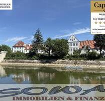 Leopoldineninsel - Gut vermietete 2 Zimmer Wohnung mit Balkon mit Blick auf das Schloss in einer beliebten Lage in der Stadtmitte in Neuburg - Ein Objekt von Ihrem Immobilienpartner SOWA Immobilien un