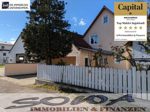 Foto - Zentrumsnahes Einfamilienhaus mit guter Raumaufteilung und einer großen Garage im Englischen Garten in Neuburg - Ein Objekt von Ihrem Immobilienpartner SOWA Immobilien und Finanzen