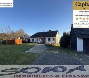 Unverbauter Ausblick - Großzügiges Einfamilienhaus mit großem Grundstück in einer beliebten Lage in Neuburg - Ein Objekt von Ihrem Immobilienpartner SOWA Immobilien und Finanzen - Neuburg an der Donau