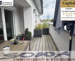 Exklusive 3,5 Zimmer Penthouse Wohnung mit Dachterrasse und TG-Stellplatz in Neuburg - Zentrumsnah! - Ein Objekt von Ihrem Immobilienpartner SOWA Immobilien und Finanzen