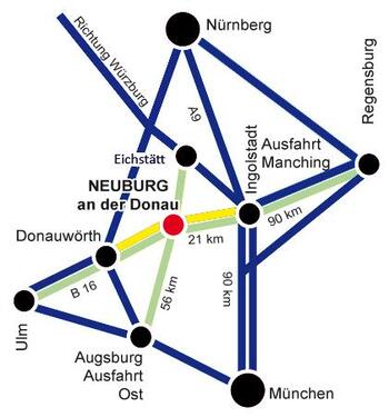 Foto - 1- Zimmerwohnung mit 41,00 m² in Neuburg zum Kaufen