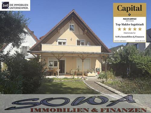 Foto - Zentrumsnahes Einfamilienhaus mit guter Raumaufteilung und einer großen Garage im Englischen Garten in Neuburg - Ein Objekt von Ihrem Immobilienpartner SOWA Immobilien und Finanzen