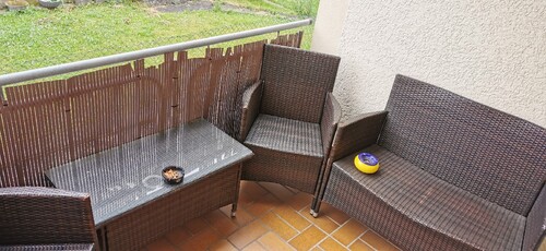 Balkon - 2 Zimmer Erdgeschoßwohnung in Philippsburg