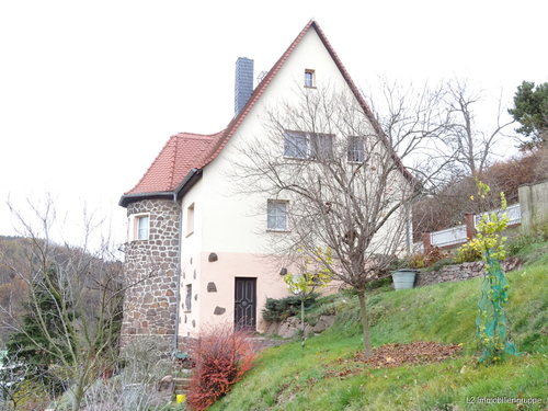 Ansicht mit Türmchen - 